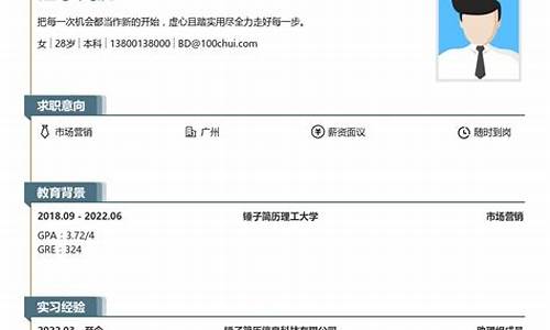 大学生零经验简历模板_大学生零经验简历模板怎么写